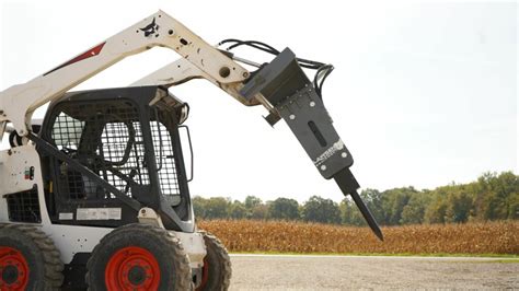 cat skid steer jack hammer|breaker attachment for skid steer.